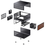 Jonsbo N5 NAS E-ATX Case - Black
