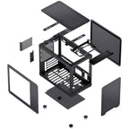 Кутия Jonsbo C6 MAX Micro-ATX - Black
