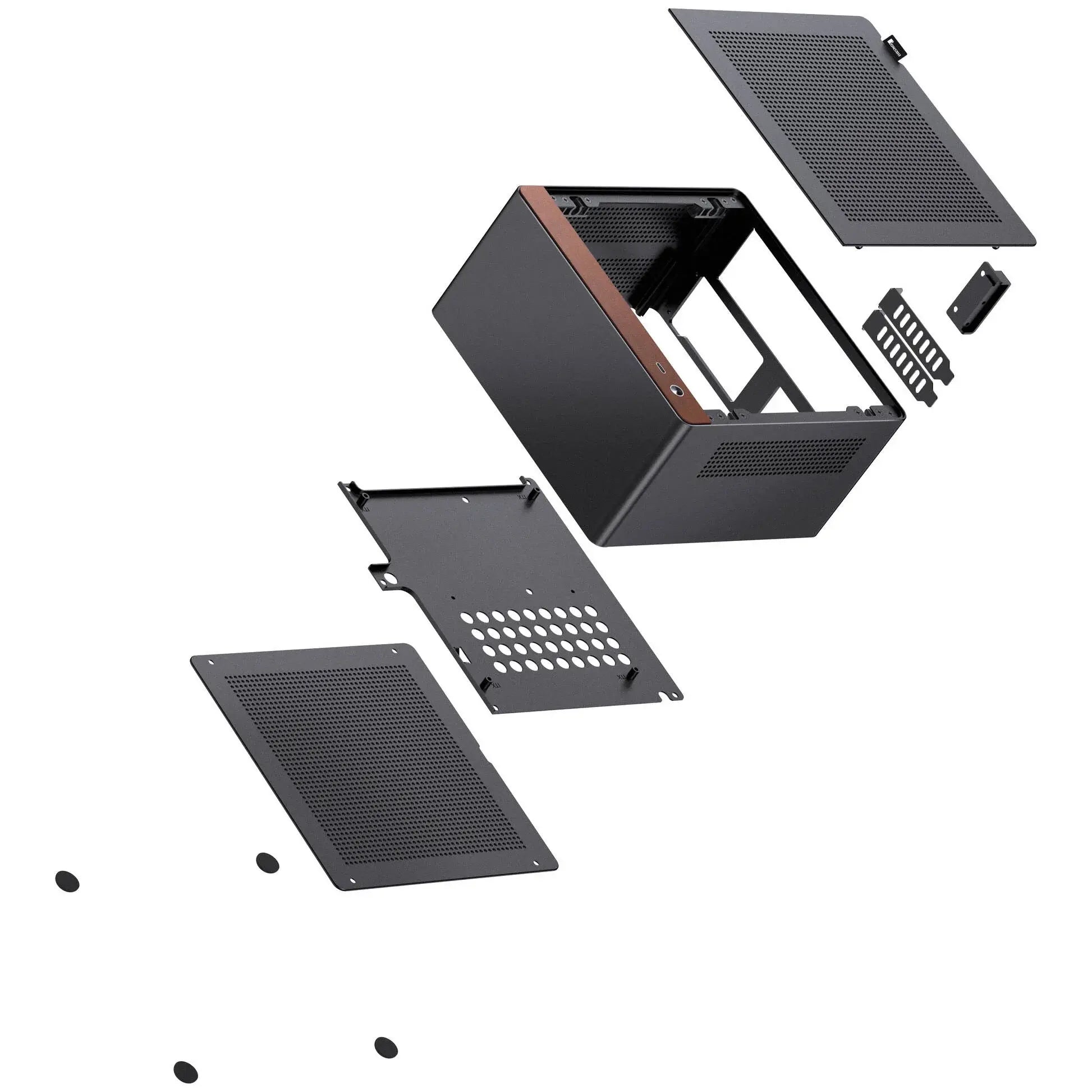 Кутия Jonsbo NV10 Mini ITX - Black