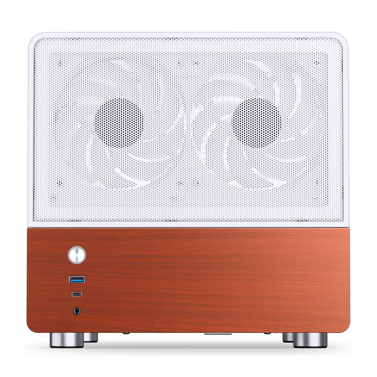Кутия Jonsbo V12 Micro-ATX - Бяла