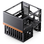 Кутия Jonsbo N6 NAS Micro-ATX - Black