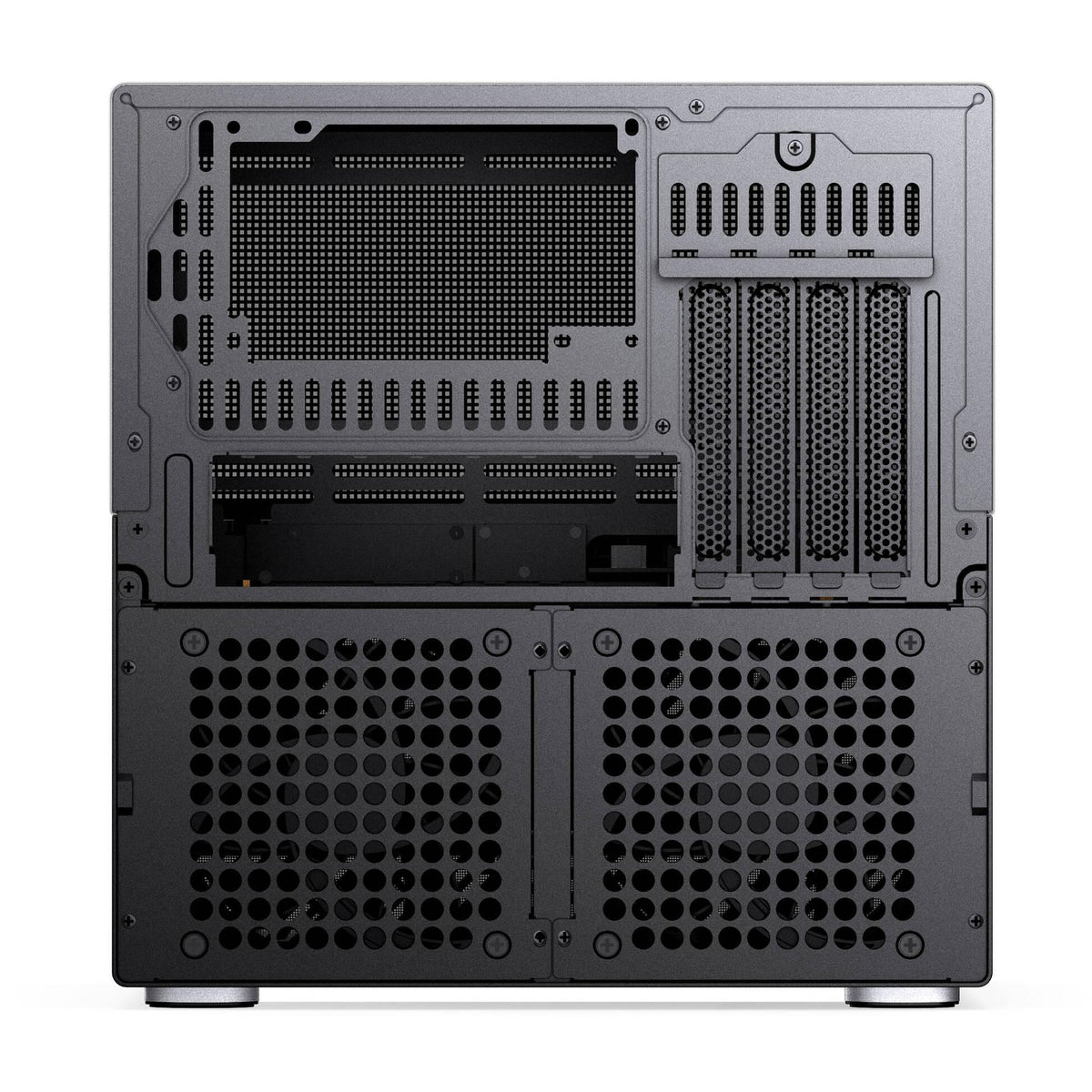 Кутия Jonsbo N6 NAS Micro-ATX - Black