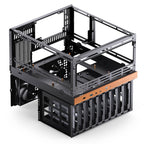 Кутия Jonsbo N6 NAS Micro-ATX - Black