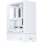 Lian-Li SUP01W Mid-Tower Case, Tempered Glass, White