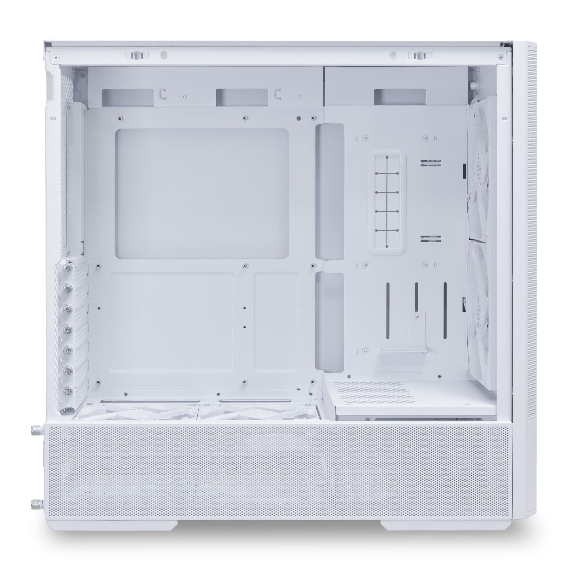 Кутия Lian Li LANCOOL 207 Mid-Tower, Tempered Glass, Бяло