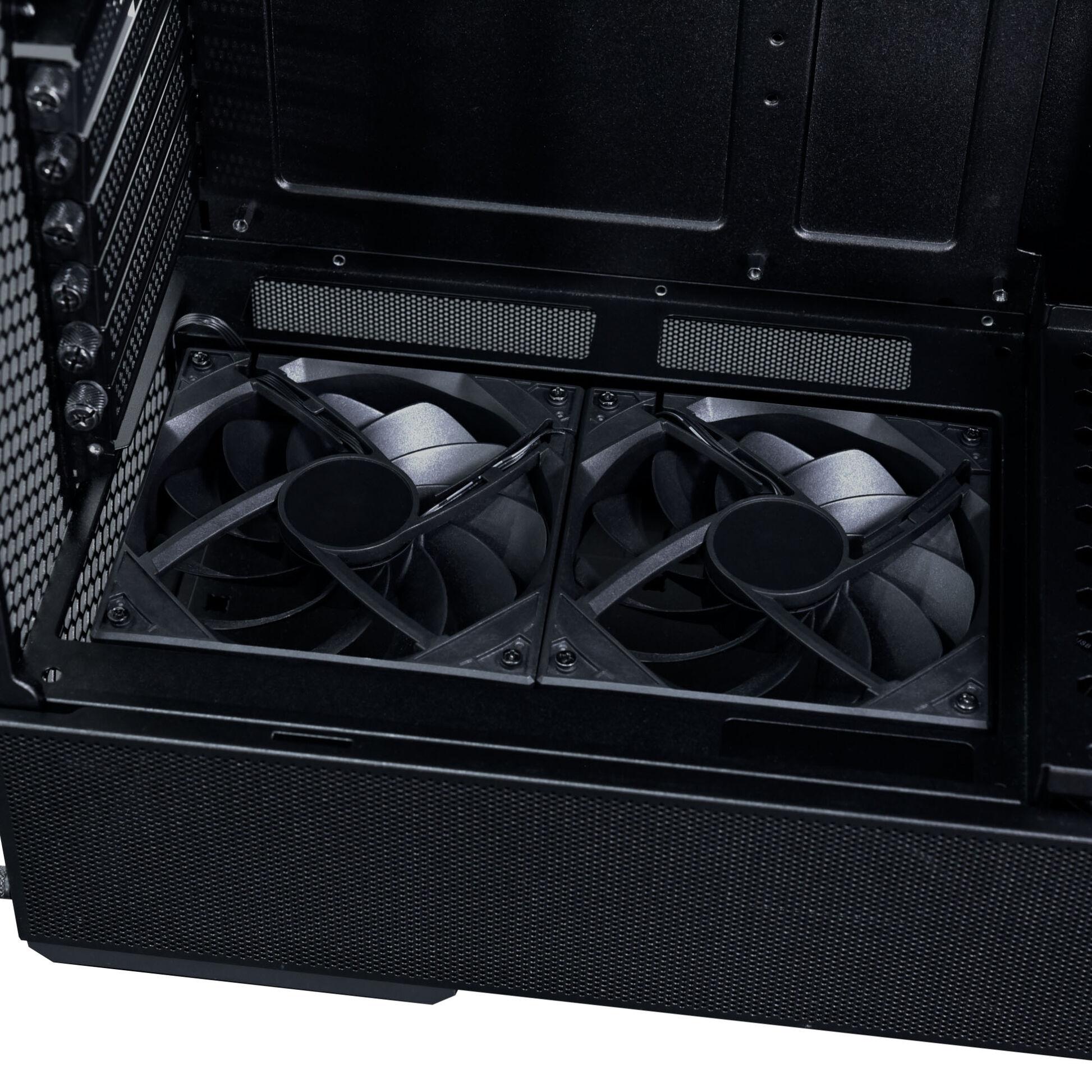 Кутия Lian Li LANCOOL 207 Digital Mid-Tower, Tempered Glass, Черно