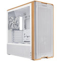 Кутия Lian-Li LANCOOL 217 Mid-Tower, Tempered Glass, Wood-White