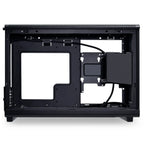 Кутия Lian Li DAN A3-mATX Wood Edition Black, Tempered Glass, Micro Tower