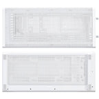 Кутия Lian Li DAN A3-mATX Wood Edition White, Tempered Glass, Micro Tower