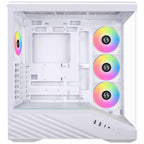 Lian Li Vector V100 ARGB Mid-Tower Case, Tempered Glass - White