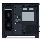Кутия Lian Li O11 Dynamic Mini V2 Flow + 5 Вентилатора, Mini-Tower - Black