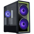 Lian Li LANCOOL 217 INF RGB Mid-Tower Case, Tempered Glass - Black