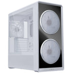 Lian Li LANCOOL 217 INF RGB Mid-Tower Case, Tempered Glass - White
