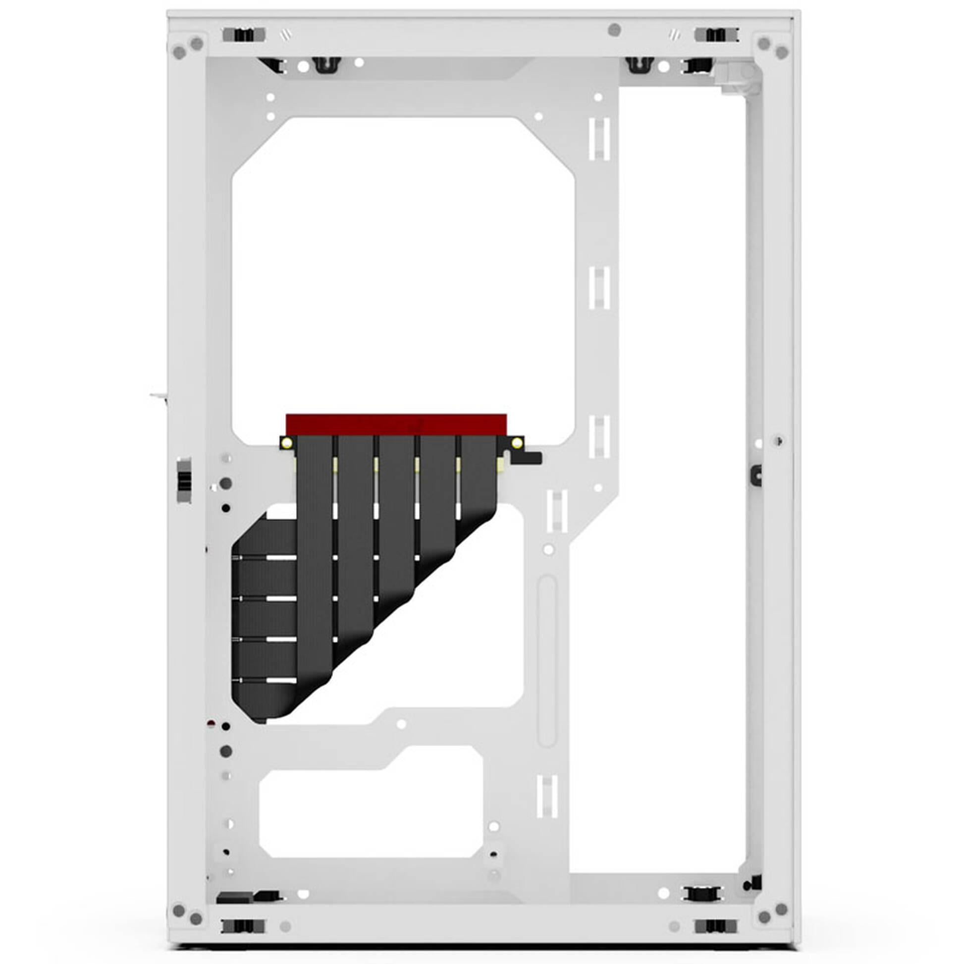 Кутия Ssupd Meshlicious Full Mesh PCIE 4.0 Edition Mini-ITX Case - White