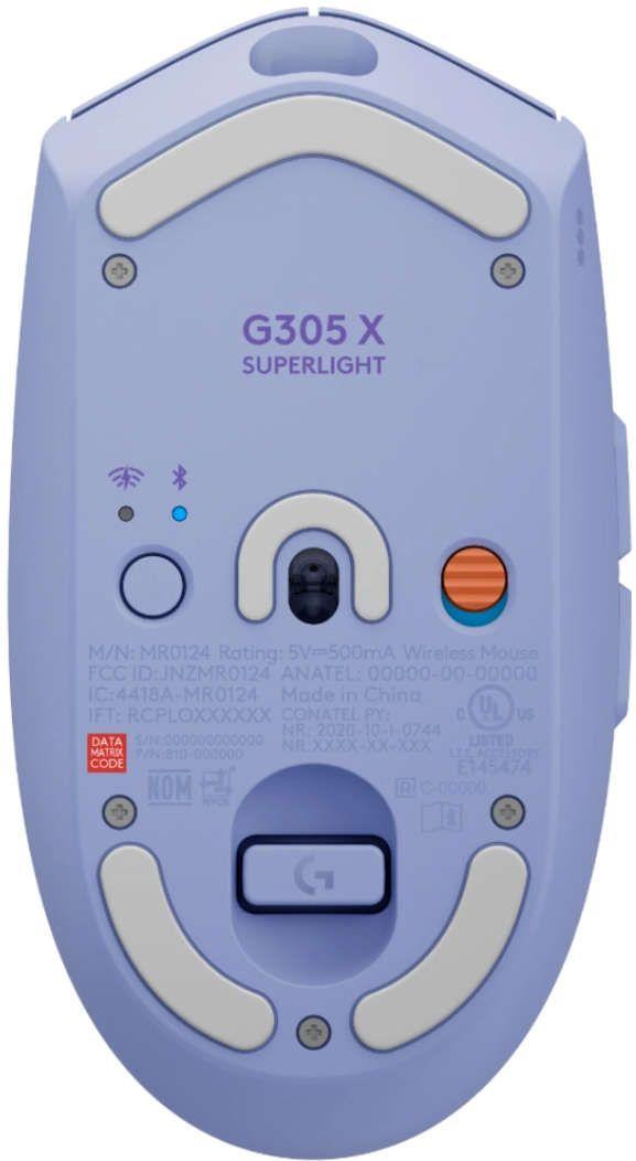 Геймърска безжична мишка Logitech G305 X Superlight - Лилав
