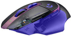 Геймърска безжична мишка Logitech G502 X Plus Lightsync RGB - Dark Lilac