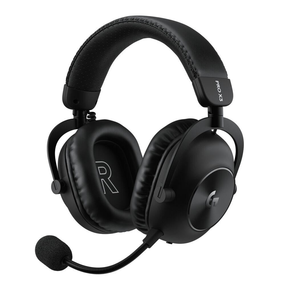 Безжични Геймърски слушалки Logitech PRO X3 Lightspeed - Черни