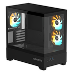 GIGABYTE C201 PANORAMIC Case + 3 ARGB Fans