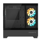 GIGABYTE C201 PANORAMIC Case + 3 ARGB Fans