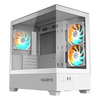 GIGABYTE C201 PANORAMIC ICE Case + 3 ARGB Fans