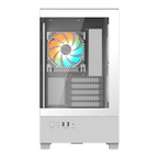 GIGABYTE C201 PANORAMIC ICE Case + 3 ARGB Fans