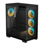 Gigabyte C500 PANORAMIC Stealth Black Case - Mid-Tower