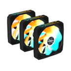GIGABYTE AORUS EZ CHAIN RVS FAN 120 - 120x120x25mm ARGB 3-Pack Fan Kit
