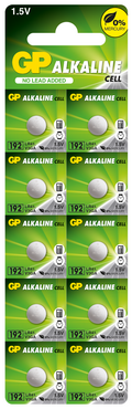 Бутонна алкална батерия GP BATTERIES GP192, LR-41, 1.55V, AG3