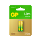 GP ULTRA LR03 AAA alkaline battery /2 pcs. per pack/ blister 1.5V GP,GP24AU