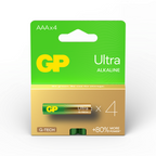 Alkaline Battery GP ULTRA LR03 AAA /4 pcs. per pack/ blister 1.5V GP,GP24AU