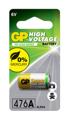 Alkaline photo battery 4LR44 -1pc. 476A GP