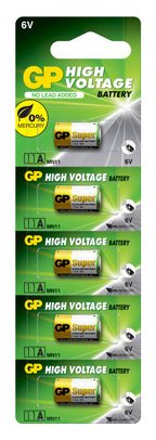 Alkaline battery GP A11 6V for remotes /5 pcs./pack price for 1 pc./