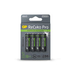 Rechargeable Battery GP R6 AA 2000mAh RECYKO + PRO Fast Flash GP-BR-210AAHCF-APCEB4 NiMH /up to 500 cycles/ 4 pcs. per pack GP