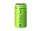ReCyko Rechargeable Battery, Size C, LR14, 3000mAh, 1.2V