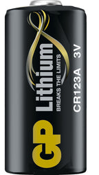 Battery Lithium Photo GP CR-123 3V