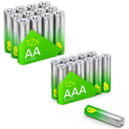 GP SUMMER PACK Alkaline batteries Super AA x 12 pcs + Super AAA x 12 pcs + Fan / GP BATTERIES