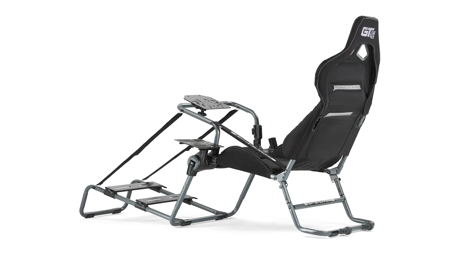 Геймърски стол Next Level GT Lite Pro Foldable Cockpit - Grey