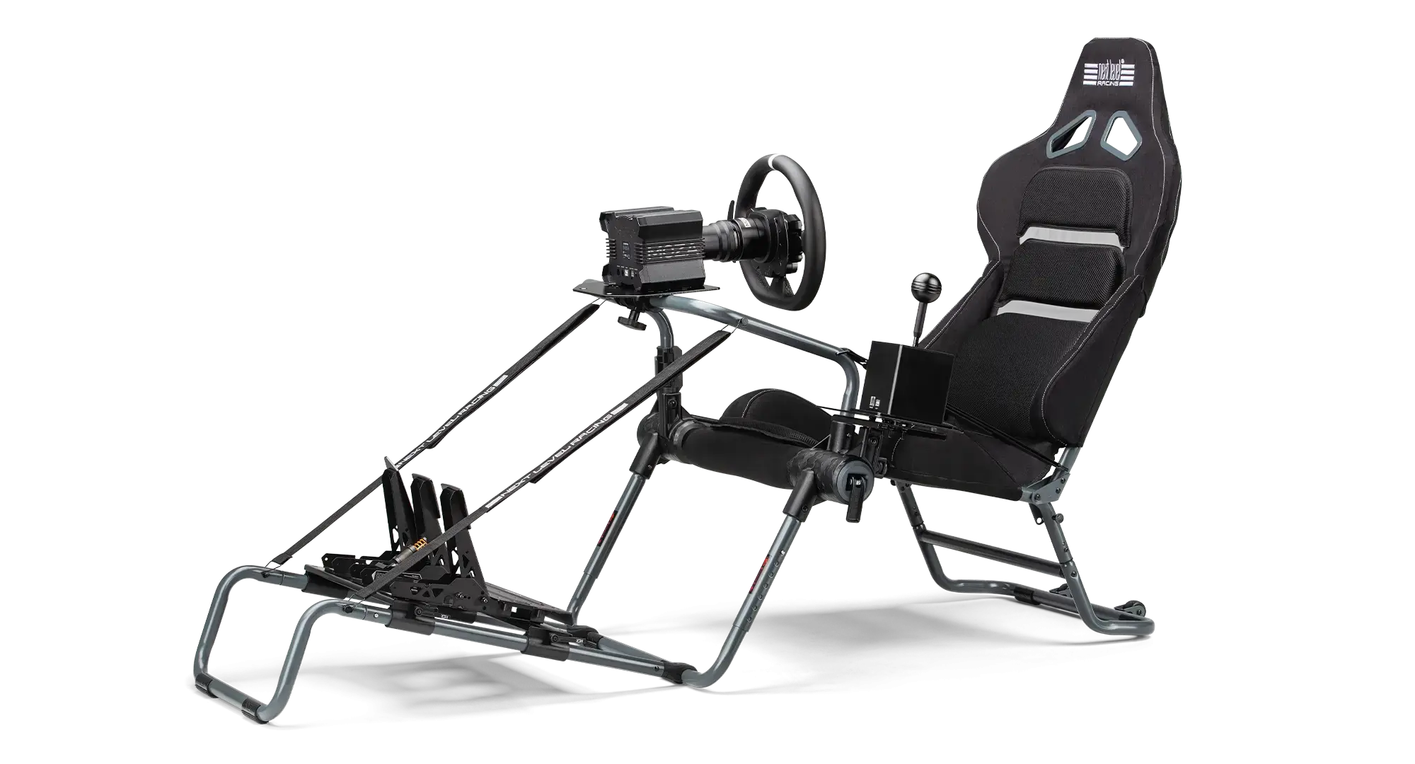 Геймърски стол Next Level GT Lite Pro Foldable Cockpit - Grey