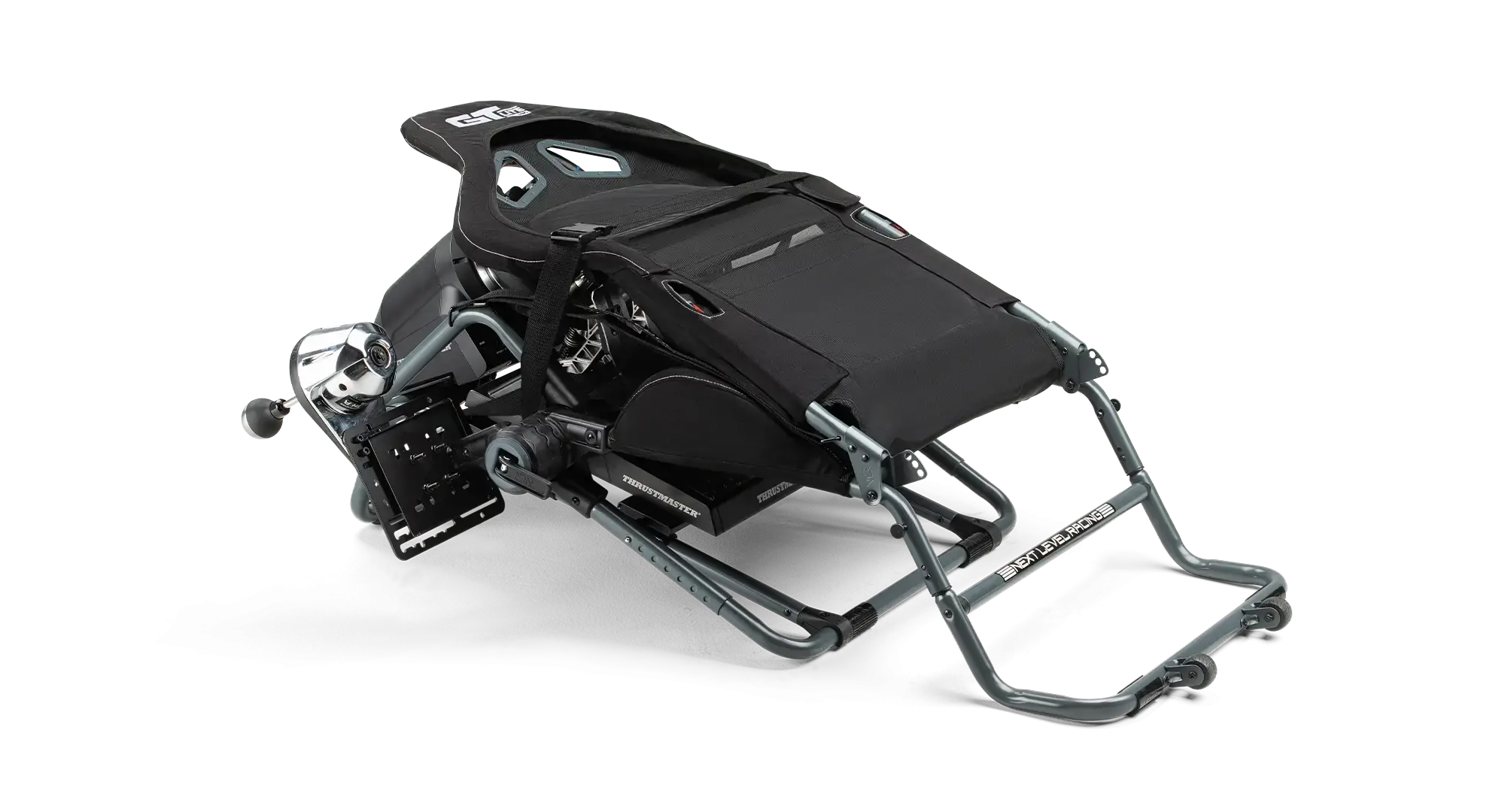 Геймърски стол Next Level GT Lite Pro Foldable Cockpit - Grey