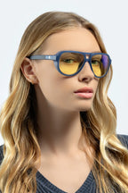 Gunnar Alienware Roswell - Conspiracy Blue - Amber Computer Glasses