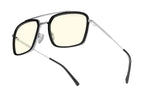 Computer glasses GUNNAR Baron Silver - Clear