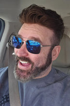 GUNNAR Baron Silver Sunglasses