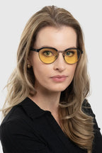 Computer glasses GUNNAR Campbell - Onyx - Amber