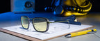 Gaming Glasses GUNNAR Fallout Vault 33 Gunmetal/Olive - Amber