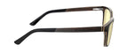 GUNNAR Muir Ebony (wood) Computer Glasses, Amber