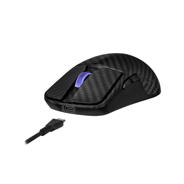 Геймърска безжична мишка ASUS ROG Harpe Ace Extreme - Черна