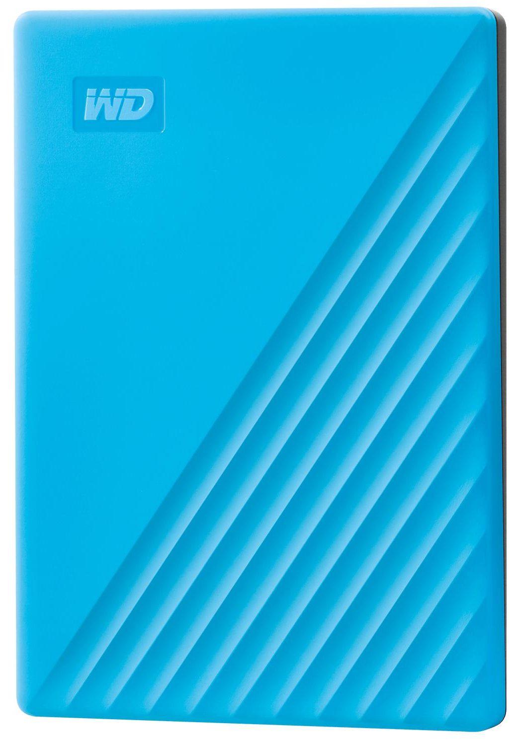Външен хард диск Western Digital My Passport, 2TB, 2.5" - Син