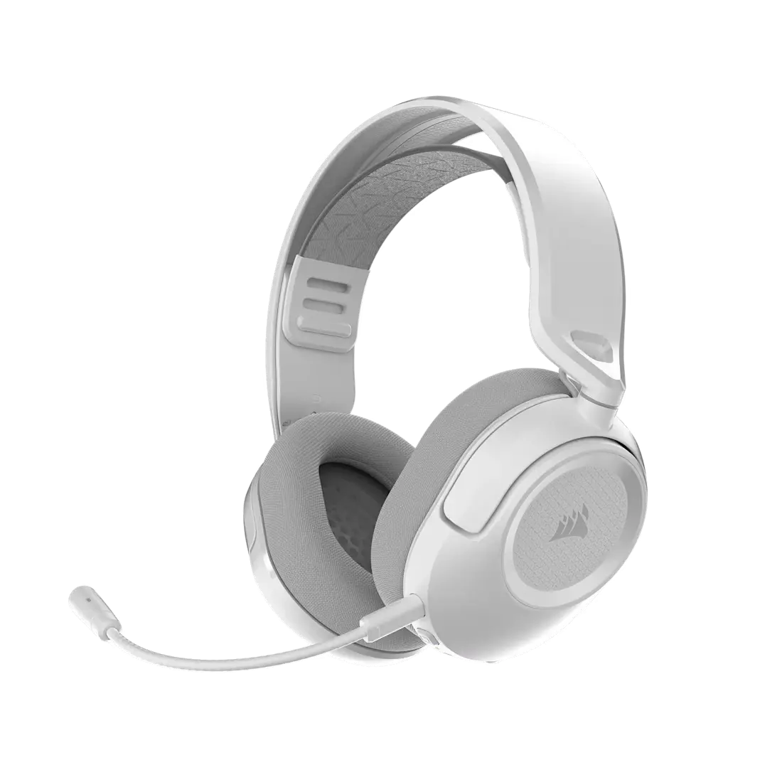 Геймърски безжични слушалки Corsair HS35 v3 - White