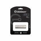 KINGSTON IronKey Locker+ 50 USB flash drive - 32GB XTS-AES 256-bit