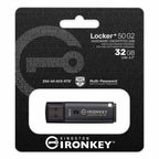 USB памет KINGSTON IronKey Locker+ 50 G2 - 32GB, XTS-AES 256-bit